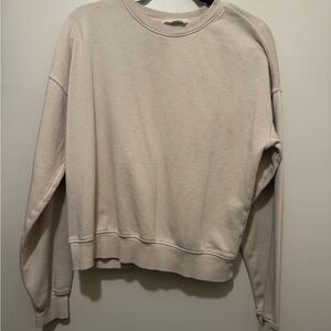 H&M Teens Light Beige Crew Neck Sweater
